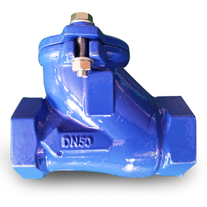 Válvula de Retención de Bola de Hierro Dúctil DN50 CI DI con Brida PN10/PN16 y Extremo Roscado para Medios Básicos CV-DP-1605 - Product Image 2