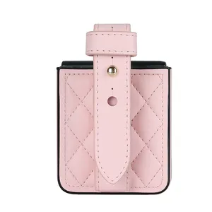 Nieuwe Aankomst Polsbandje Hoes Voor Samsung Galaxy Z Flip 5/Flip 4/Flip 3, Voor Huawei P50 Pocket Luxe Case