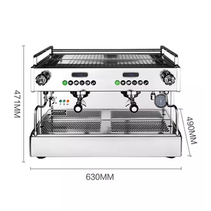 Máquina de <span class=keywords><strong>Espresso</strong></span> <span class=keywords><strong>Rocket</strong></span> Boxer con Temporizador de Disparo de 2 Grupos Semiautomática de Control Eléctrico Comercial - Product Image 6