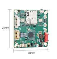 Router 4G con SIM y WiFi 6, Módulo Router WiFi LTE con Puerto Ethernet LAN, Compatible con Hotspot de 2.4G y 300Mbps, Puerto Serie