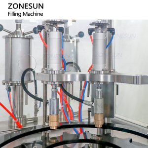 เครื่องบรรจุก๊าซอัตโนมัติแบบโมโนบล็อก 2 <span class=keywords><strong>หัว</strong></span> ZONESUN ZS-CQ2A สำหรับสเปรย์ปรับอากาศในรถยนต์ สเปรย์ฉีดผม และกระป๋องโลหะ - Product Image 2