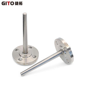 Thermomètre bimétallique Hastelloy personnalisable avec gaine de protection, compatible OEM - Product Image 5