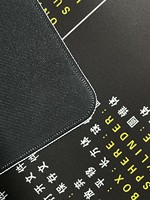 Alfombrilla de Ratón Personalizada con Atajos de Excel, Word, PowerPoint y Windows, Hoja de Atajos, Impermeable, con Borde Cosido, para Oficina y Juegos