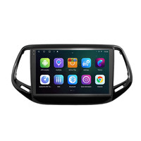 Lecteur multimédia Android 14.0 Krando pour voiture, écran Android, lecteur DVD pour Jeep Compass 2016-2018, CarPlay sans fil