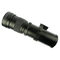 Objectif zoom téléobjectif HD 420-800 mm F/8.3 pour appareil photo reflex numérique avec revêtement antireflet, compatible OEM