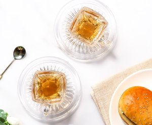 Vente en gros de tasses à café et soucoupes en cristal sans plomb de haute qualité, ensemble de 12 pièces pour la maison, le restaurant, l'hôtel, le café - Product Image 5