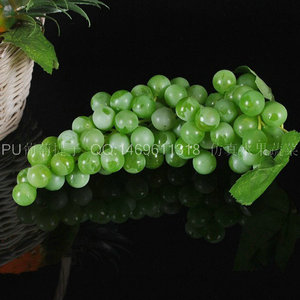 Bouquet de raisins artificiels Yingjialun 23cm, fruits simulés pour la décoration de la maison ou de la vitrine. - Product Image 2