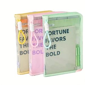 New A4 Stationery Large Capacity <b>File</b> Test Paper <b>Storage</b> Bag Transparent Waterproof Mesh Organizer Folders Handbag - Product Image 1