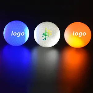 American Hot Selling Led Golf Ball for Night Light up After Hit it Luminous Golf Ball