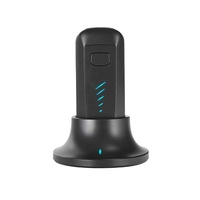 Nouveau mini-scanner de codes-barres portable sans fil 1D/2D transfrontalier, lecteur de codes-barres argent/noir 100 images/secondes