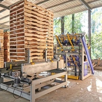 Machine de production automatique de palettes en bois, ligne de production de clouage de palettes en bois