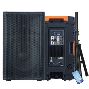 1800w 15 "וופר מקצועי אודיו מופעל pa pa מערכת קול תיבת dj ציוד חיצוני רמקולים bocina parlante - Product Image 6