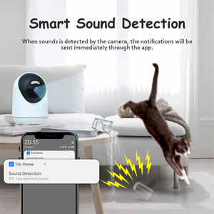 3MP tuya App/tris Home <span class=keywords><strong>Camera</strong></span> an ninh trong nhà chế độ riêng tư không dây thông minh theo dõi con người Wifi <span class=keywords><strong>camera</strong></span> trong nhà - Product Image 4