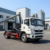 Camion benne à benne basculante Shacman 4x2 diesel hydraulique pour collecte des déchets – Offre spéciale