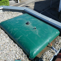 Réservoir d'eau gonflable pliable en TPU et PVC, résistant aux UV, 100 m³, certifié CE, économique et durable, pour eaux usées