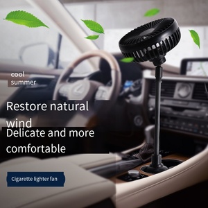 Xe Đa Chức Năng Sáng Tạo Fan USB Giao Diện 12V24V Xe Mini Fan - Product Image 5
