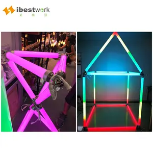 Tube lumineux LED Pixel 1m RGB Colorful DMX Control for Party Stage IP65 for Christmas Decorations Party Lighting with DMX Control