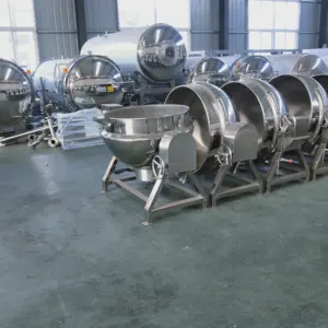 Stainless Steel Jacketed Mixing Tank For Shampoo Juice