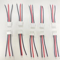 Connecteur JST XH2.54 pas 2.54mm 2P 3P 4P 5P 6P prise mâle femelle connecteur de fil JST 26AWG câble de Charge de batterie Adapte
