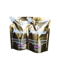 Pochette personnalisée doypack bec 100ml 200ml 250ml pochette d'emballage de shampoing sac de boissons au savon liquide pochettes de recharge cosmétique