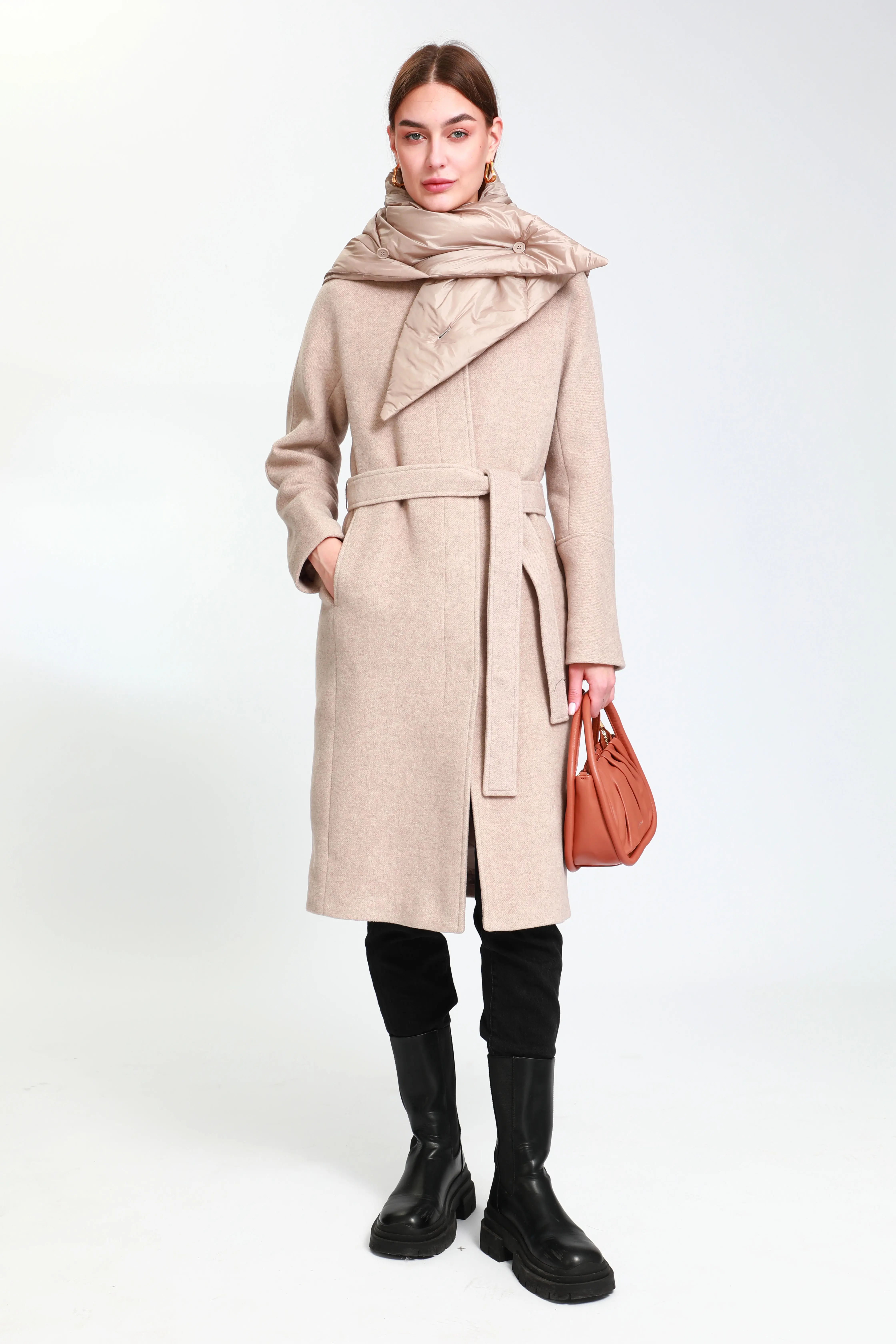 High Quality Wool Coat Custom Women Woolen Coat For Autumn And Winter