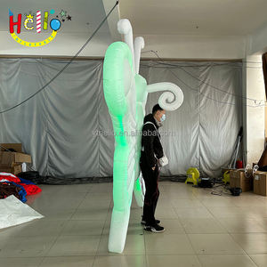 Vêtements gonflables de spectacle de marche à lumière LED, vêtements de papillon gonflables, costume d'<span class=keywords><strong>abeille</strong></span> <span class=keywords><strong>gonflable</strong></span> - Product Image 4