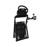 Support de volant réglable de course de simulateur de voiture de jeu de conduite pliant professionnel