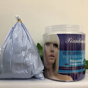 Private label gute qualität keine schäumen haar farben bleichen pulver haar farbe farbstoff