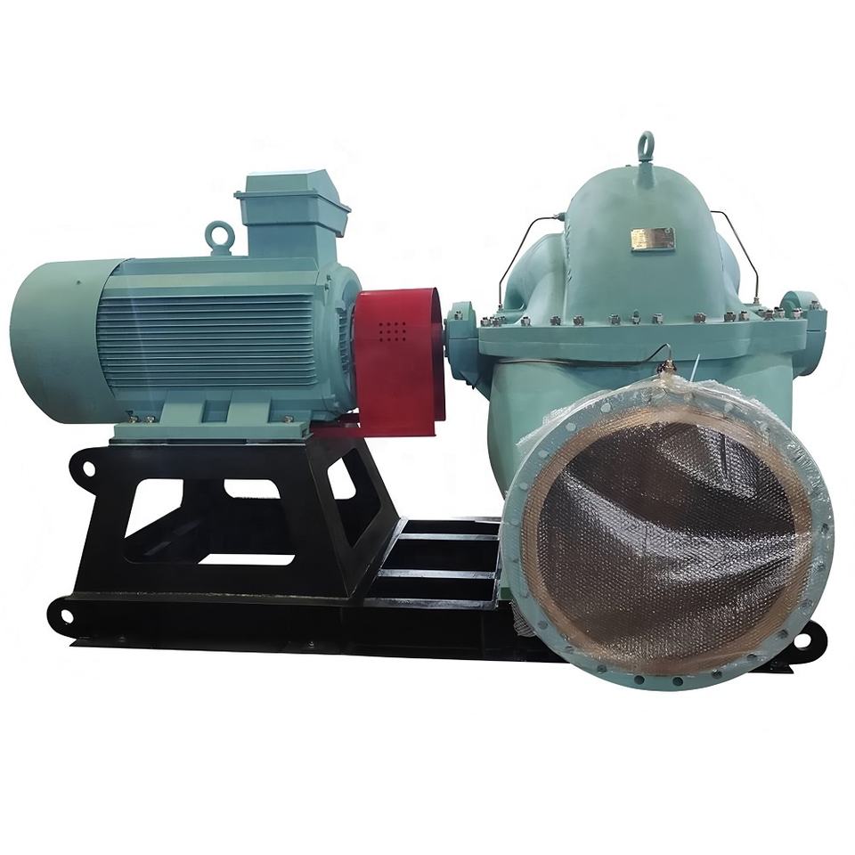 Double Suction Split-casing Centrifugal Pump Marine Horizontal Split ...