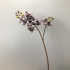 Hesper rojo blanco amarillo venta al por mayor Flor de <span class=keywords><strong>seda</strong></span> orquídea Flor de Orquídea Artificial Phalaenopsis mariposa orquídea - Product Image 5