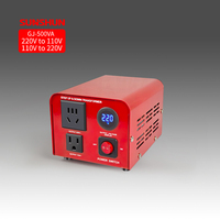 Transformateur convertisseur monophasé en aluminium 500VA-4000VA CE CQC, toroïdal de type sec, 50/60Hz, pour usage domestique, élévateur/abaisseur bidirectionnel
