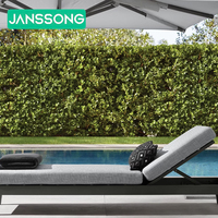 Chaise longue en aluminium Resort Beach Sunbed Villa Patio Furniture Set Luxury Outdoor Furniture Set Hotel Garden Pool Lounge Chair