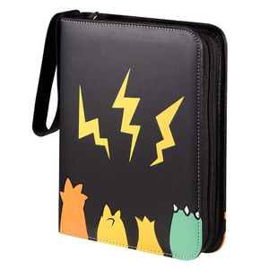 Vente en gros usine : Album <span class=keywords><strong>de</strong></span> collection <span class=keywords><strong>de</strong></span> cartes anime et dessins animés à 4 compartiments et porte-cartes <span class=keywords><strong>de</strong></span> jeu, personnalisable avec un design licorne - Product Image 5