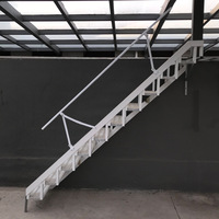 Escalier mural pliant d'intérieur, nouveau type d'échelle murale relevable pour la maison