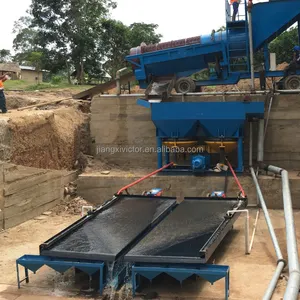 Small Portable Gold Mining Equipment Shaking Table For Gravity Separation