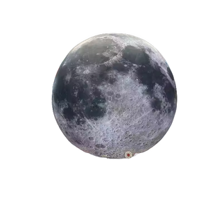 Bơm hơi khổng lồ quảng cáo trái đất, mặt trăng, Hành Tinh bóng tròn với đèn LED - Product Image 3