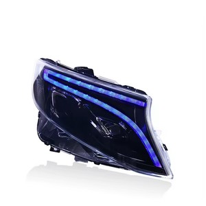 Nouveaux phares à LED DRL 12V pour Vito (W447) 2016-2023, compatibles avec Valente <span class=keywords><strong>Marco</strong></span> <span class=keywords><strong>Polo</strong></span> EQV <span class=keywords><strong>Classe</strong></span> <span class=keywords><strong>V</strong></span> - Product Image 5