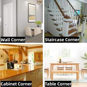 <span class=keywords><strong>Protection</strong></span> d'<span class=keywords><strong>angle</strong></span> murale en <span class=keywords><strong>métal</strong></span>, garde-coins en alliage d'aluminium avec <span class=keywords><strong>angle</strong></span> de 89 degrés pour la <span class=keywords><strong>protection</strong></span> des meubles, des portes, des tables et des armoires - Product Image 6