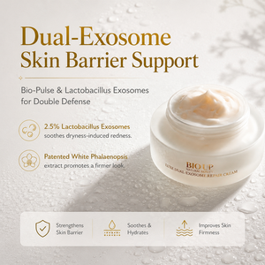 ครีมบำรุงผิวหน้า BIO UP Dual Exosome 50 กรัม สำหรับการดูแลผิวช่วงเย็นระดับพรีเมียม - Product Image 2