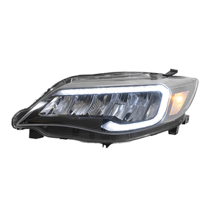 Para <span class=keywords><strong>Subaru</strong></span> <span class=keywords><strong>Impreza</strong></span> 2008-2020 montaje de lámparas de coche estilo ala de Ángel LED Auto faros 6500K 100W lente de proyector de iluminación de potencia - Product Image 1