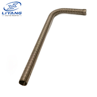Tuyau d'échappement flexible en aluminium pour chauffage de stationnement diesel, camping-car, camion, bateau, conduit d'aération, 1m, pièces détachées