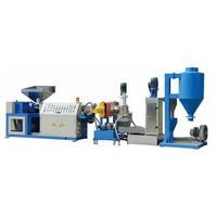 Machine de granulation de plastique recyclé, machine de pelletisation, filtre laser, film LDPE, sac PE, déchets plastiques PP