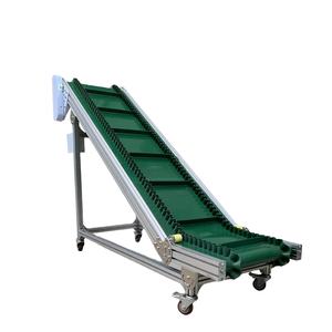 High Quality Inclined <strong>Conveyor</strong> Belt Machine Inclined Z Type Design Climbing Belt <strong>Conveyor</strong> System With Hopper Feeder For Sale - Product Image 4