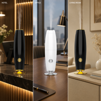 Diffuseur d'arômes sans eau de haute qualité, type C, diffuseur d'huiles essentielles à brume froide pour la maison, grande pièce, machine à parfumer l'air