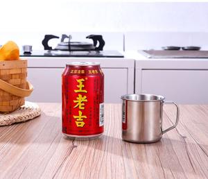 จำเป็นสำหรับการเริ่มต้นของโรงอาหารภาคการศึกษา304ถ้วยน้ำสแตนเลสที่มีด้ามจับ - Product Image 6