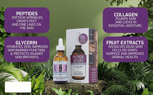 Suero <span class=keywords><strong>Facial</strong></span> con Péptidos Advanced Clinicals, <span class=keywords><strong>Hidratante</strong></span>, Aceite para el Cuidado de la Piel del Rostro, para Arrugas, Líneas Finas y Hinchazón. Concentrado de Péptidos - Product Image 6