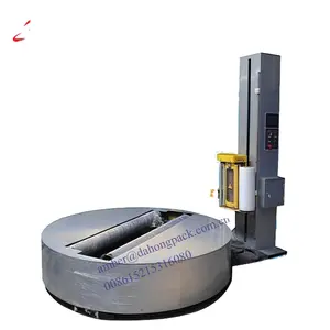 Reel wrapper/Paper roll wrapping/Cylindrical stretch film wrapping packaging machine