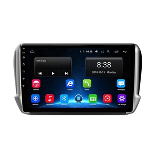 4 Gam Navigation & GPS 9 Inch Xe Stereo Radio Với FM/AM/DSP Màn Hình Cảm Ứng BT 2 + 32 Gam <span class=keywords><strong>Android</strong></span> Car Video Cho Peugeot 2008 Xe Đài Phá<span class=keywords><strong>t</strong></span> Thanh - Product Image 2