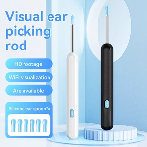 Nettoyeur d'oreilles intelligent 5MP 4,4 mm pour iOS et <span class=keywords><strong>Android</strong></span> avec endoscope Wi-Fi et cure-oreille visuel - Product Image 2