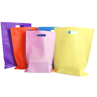 Sac non tissé découpé à l'emporte-pièce réutilisable Offre Spéciale sacs à provisions non tissés sac non tissé Spunbond